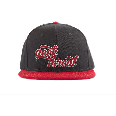 Geek Threat Black Snapback